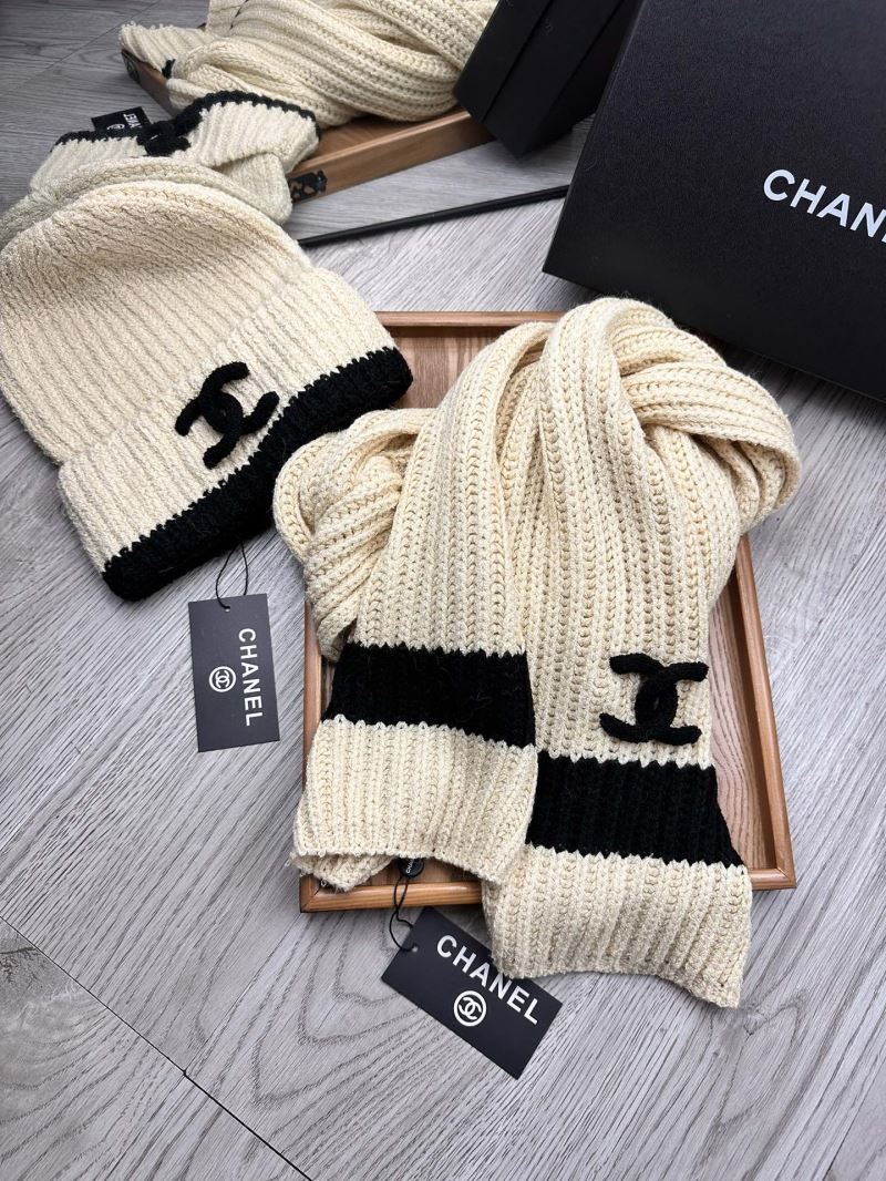 Chanel Caps Scarfs